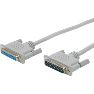 StarTech.com Straight Through Serial Parallel Cable - DB25 - Serial / parallel cable - DB-25 M - DB-25 F - 10 ft - 1 x DB-25 Male Serial - 1 x DB-25 Female Seria