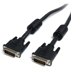 StarTech.com 6 ft DVI-I Dual Link Digital Analog Monitor Cable M/M - 1 x DVI-I Dual-Link Male Video - Black