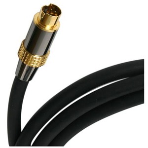 StarTech.com 50 ft Premium S-Video Cable - 1 x Male S-Video - 1 x DIN Male S-Video - Black