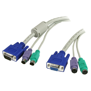 Startech VGA Andamp; 2x PS2 KVM Cable - 4.5m