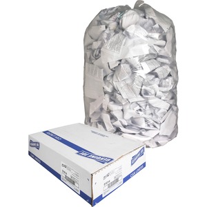 Genuine Joe Clear Trash Can Liners - Extra Large Size - 60 gal - 38" Width x 58" Length x 0.80 mil (20 Micron) Thickness - Low Density - Clear - Film - 100/Carton - Multipurpo