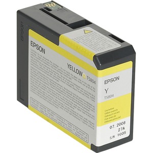 Epson UltraChrome T5804 Ink Cartridge - Yellow