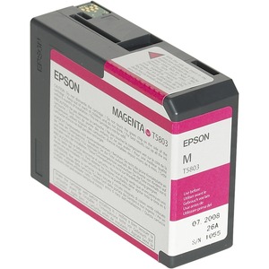 Epson UltraChrome T5803 Ink Cartridge - Magenta