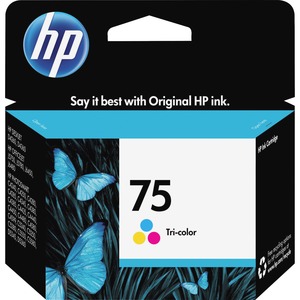 HP 75 (CB337WN) Original Ink Cartridge - Inkjet - 210 Pages - Color - 1 Each