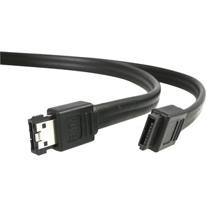 StarTech.com 6 ft Shielded eSATA to SATA Cable - 1 x Male SATA - 1 x eSATA