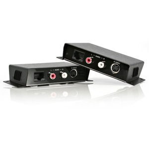 StarTech.com S-Video Video Extender over Cat 5 with Audio - 1 x 1 - 200 m