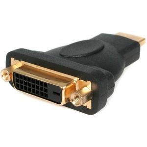 StarTech.com HDMI to DVI-D Video Cable Adapter - M/F - 1x HDMI Male Digital Audio/Video - Black