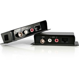 StarTech.com Composite Video Extender over Cat 5 with Audio - 1 x 1 - 200 m
