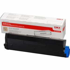 Oki 43502002 Toner Cartridge - Black