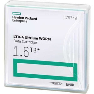 Hp Lto 4 Worm 800 Gb Native 1 60 Tb Compressed 1 Pack C7974w