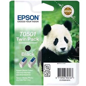 Epson T0501 Ink Cartridge - Black