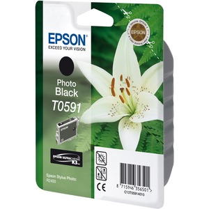 Epson UltraChrome T0591 Ink Cartridge - Photo Black