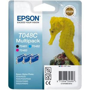 Epson T048 Ink Cartridge - Light Magenta, Light Cyan, Light Yellow