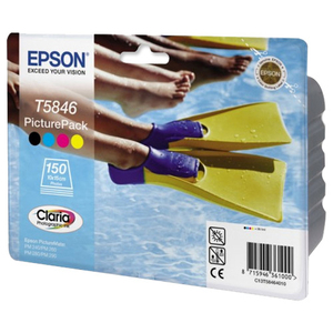 Epson C13T58464010 Print Cartridge/Paper Kit