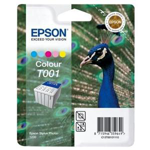 Epson T001 Ink Cartridge - Light Cyan, Light Magenta, Cyan, Magenta, Yellow