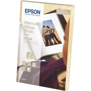 Epson Premium C13S042153 Photo Paper - 100 mm x 150 mm - Glossy - 40 x Sheet