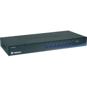 Trendnet 8 X 1 8 X Mini Din Ps 2 Keyboard 8 X Mini Din Ps 2 Mouse 8 X Hd 15 Video Rack Mountable Tk801r