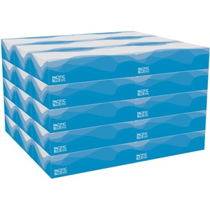 Pacific Blue Select Facial Tissue by GP Pro - Flat Box