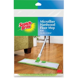 Scotch-Brite Hardwood Floor Mop - MicroFiber - 1 Each