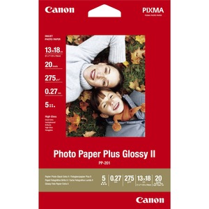 Canon Photo Paper Plus PP-201 Photo Paper - A4 - 210 mm x 297 mm - Glossy - 20 x Sheet
