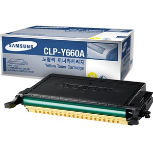 Samsung CLP-Y660A Toner Cartridge - Yellow