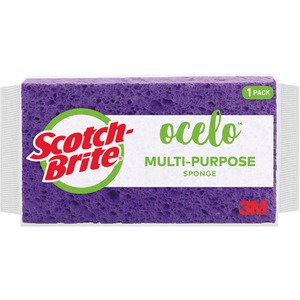 O-Cel-O Large StayFresh Sponge - 1.6" Height x 7.9" Width x 1.5" Depth - 1Each - Assorted