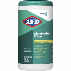 CloroxPro™ Disinfecting Wipes - 75 Wipe - 6 / Carton
