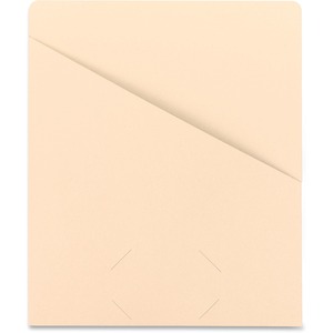 Smead Letter Recycled File Jacket - 8 1/2" x 11" - Manila - Manila - 10% Recycled - 25 / Pack