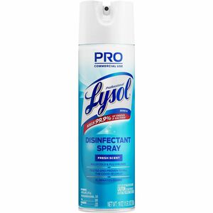 Reckitt Benckiser Fresh Disinfectant Spray - Ready-To-Use Spray - 19 fl oz (0.6 quart) - Fresh Scent - 1 Each - Clear