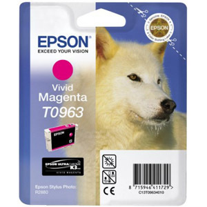 Epson UltraChrome T0963 Ink Cartridge - Magenta