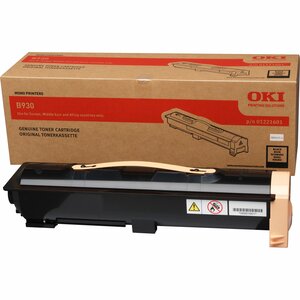 Oki 01221601 Toner Cartridge - Black