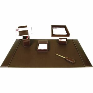 Dacasso Rustic Leather Desk Set