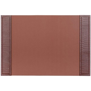 Dacasso Crocodile Embossed Side-Rail Desk Pad