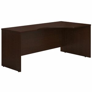 Bush Business Furniture Series C 72W Right Hand Corner Module in Mocha Cherry - 71" x 35.5" x 29.8" x 1" - Material: Melamine - Finish: Mocha Cherry