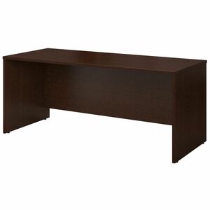 Bush Business Furniture Series C 72W x 30D Desk Shell in Mocha Cherry - 71" x 29.4" x 29.8" x 1" - Material: Melamine - Finish: Mocha Cherry