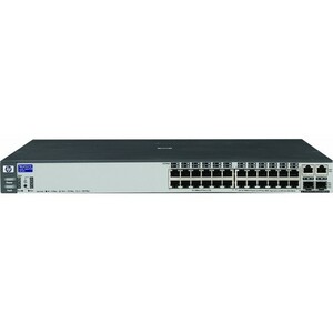 Hp 24 Ports Manageable 2 X Expansion Slots 10 100 1000base T 24 2 X Network Expansion Slot 2 X Sfp Slots 2 Layer Supported Redundant Power Supply J8164a