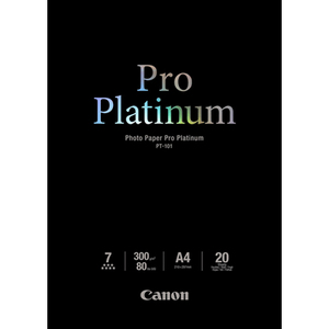Canon Pro Platinum 2768B016 Photo Paper - A4 - 210 mm x 297 mm - 20 x Sheet
