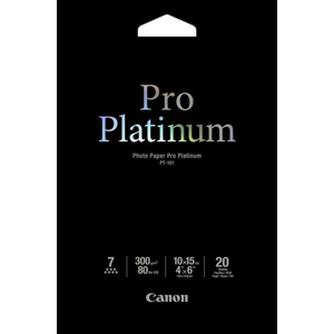 Canon Pro Platinum 2768B013 Photo Paper - 100 mm x 150 mm - 20 x Sheet