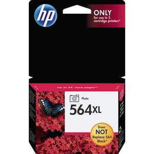 HP 564XL (CB322WN) Original Ink Cartridge - Inkjet - 290 Pages - Photo Black - 1 Each