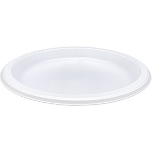 Genuine Joe 10-1/4" Large Plastic Plates