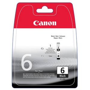 Canon BCI-6BK Ink Cartridge - Black
