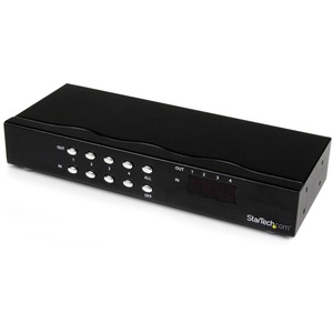 StarTech.com 4x4 VGA Matrix Video Switch Splitter with Audio - 4 x HD-15 Video In