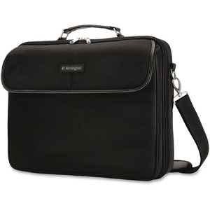 Kensington Carrying Case for 15.6" Notebook - Black - 16.5" Height x 13.8" Width x 3.1" Depth - 1 Pack - Retail