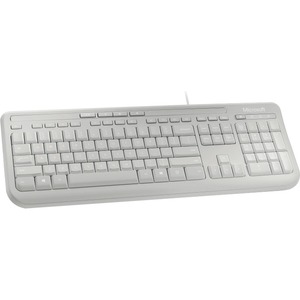 Microsoft 600 Keyboard - Wired - White