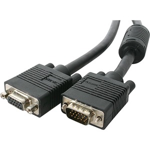 StarTech.com 75 ft Coax High Resolution VGA Monitor Extension Cable - HD15 M/F - 1 x HD-15 Male VGA