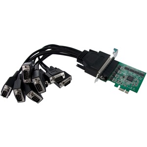 StarTech.com 8 Port Native PCI Express RS232 Serial Adapter Card with 16950 UART - PCI Express