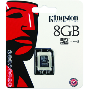 Kingston SDC4/8GBSP 8 GB microSDHC - 1 Card