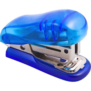 Baumgartens Translucent Plastic Mini Staplers - Mini - 1 Each - Assorted