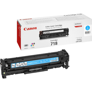 Canon 718 Toner Cartridge - Cyan