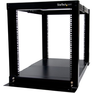 StarTech.com 12U Adjustable 4 Post Server Equipment Open Frame Rack Cabinet - 12U